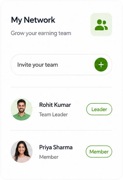 Kamaai Karo sales analytics graph dashboard